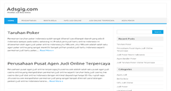 Desktop Screenshot of adsgig.com
